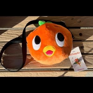 Disney Parks 2022 Orange Bird Plush Crossbody Bag Harveys
